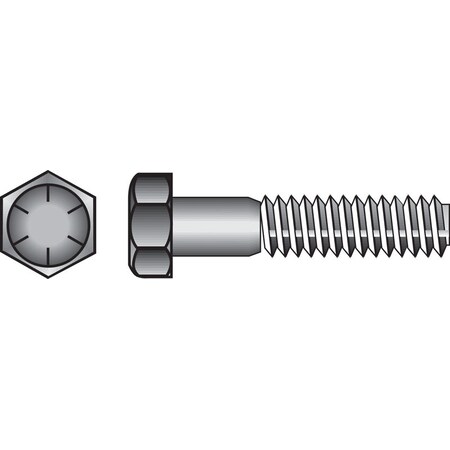Hillman Grade 8 Hex Head Cap Screw, Steel 220136